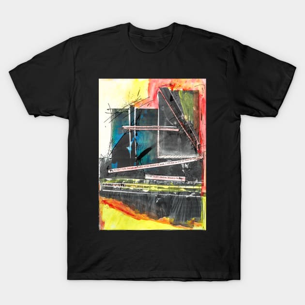 Feather Eye - Number 08 T-Shirt by Ambient Abstract